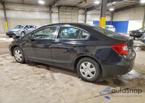 2012 Honda Civic Lx z USA, uszkodzony, nr VIN 19XFB2F52CE371563